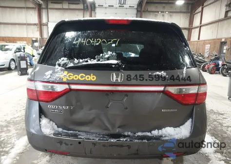 2012 Honda Odyssey Touring/Touring Elite z USA, uszkodzony, nr VIN 5FNRL5H97CB053315